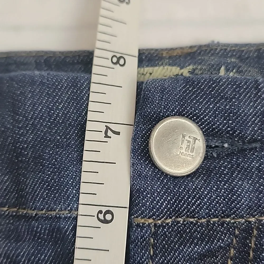 !It jeans Los Angeles darkwash blue denim bermuda shorts Women's Size 27